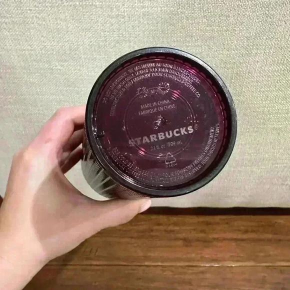 Starbucks Studded 2020 holiday Berry Plum Tumbler Venti size (24oz) - Picture 3 of 4